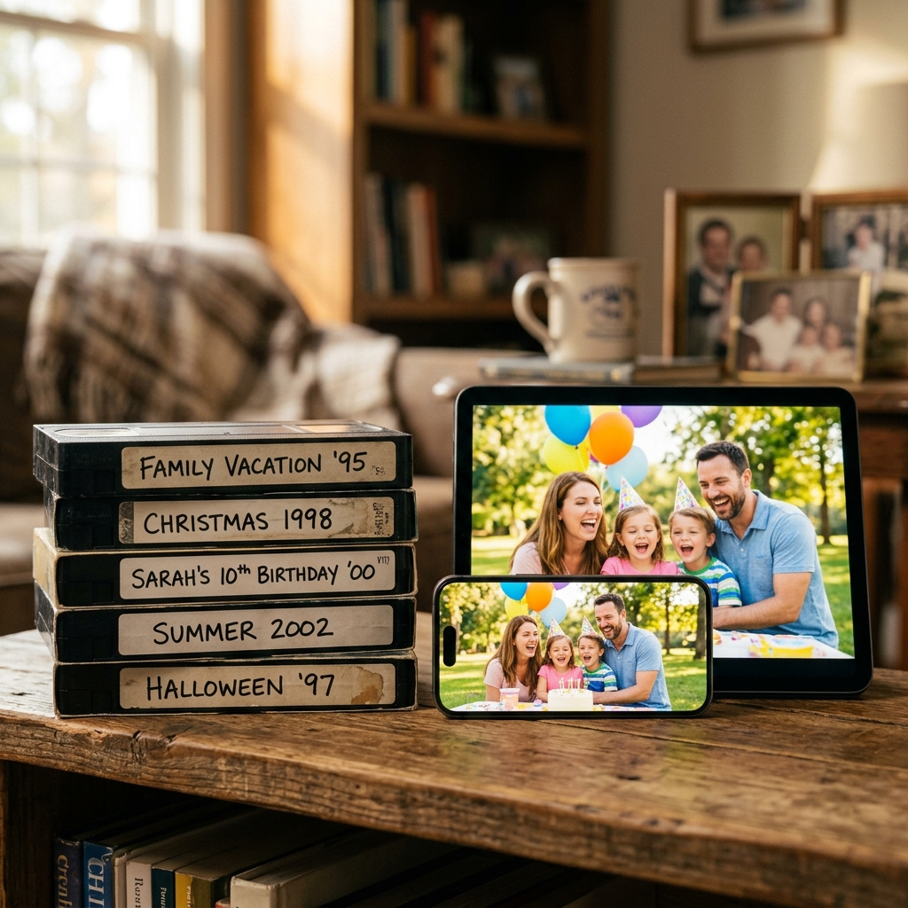 ビデオテープのダビング・デジタル化